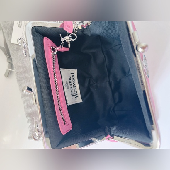 Vivienne westwood pink Kisslock bag - Picture 8 of 9